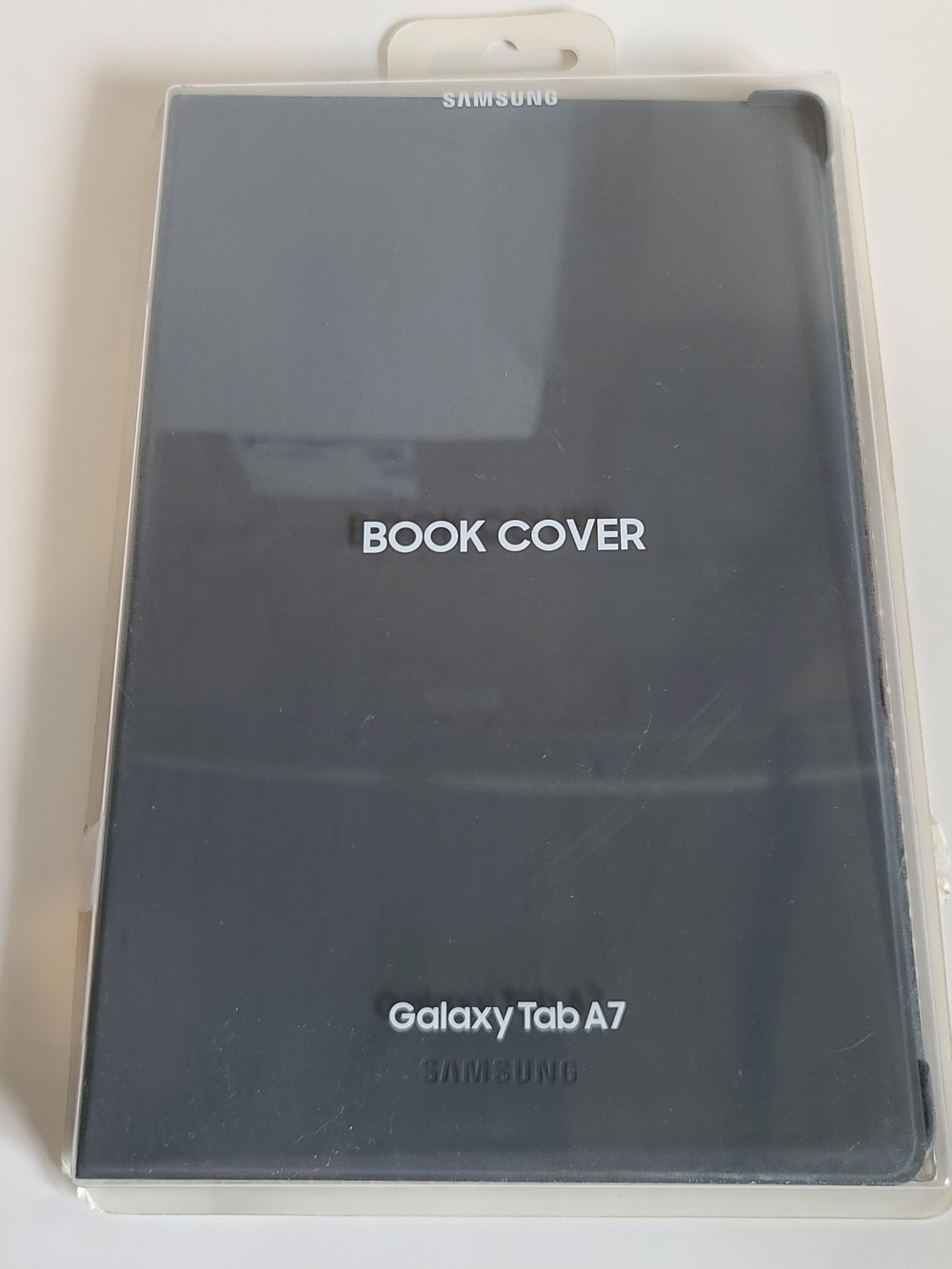 Samsung Galaxy Tab A7 Black Book Cover Case
